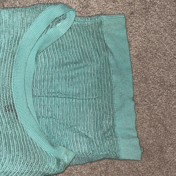 Womens aqua shirt - Picture 5 of 5